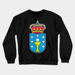 Galicia - Vintage Faded Look Design Crewneck Sweatshirt